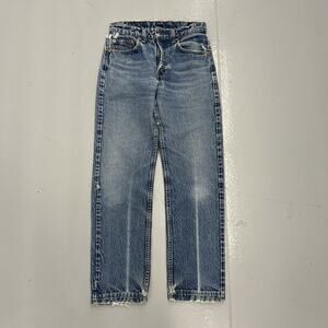 Vintage 80s Levi's 505xx Blue Regular Fit Jeans 26x28